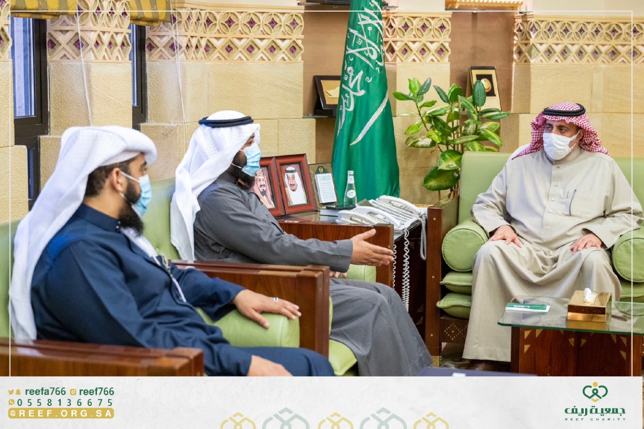 وكيل إمارة منطقة الرياض يستقبل المدير التنفيذي بجمعية ريف