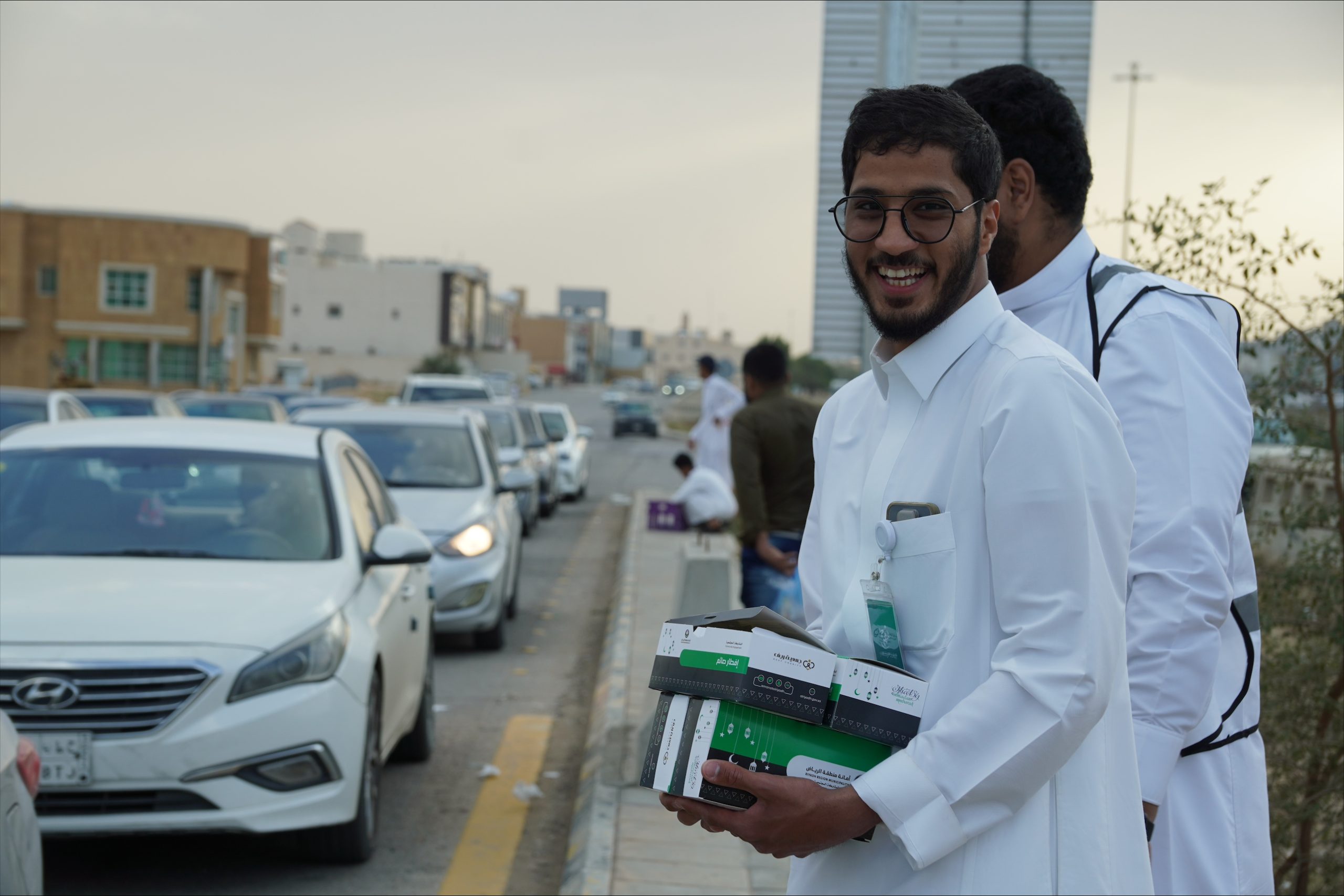 جمعية ريف تشارك في توزيع وجبات إفطار الصائمين ضمن مبادرة خيرات الرياض