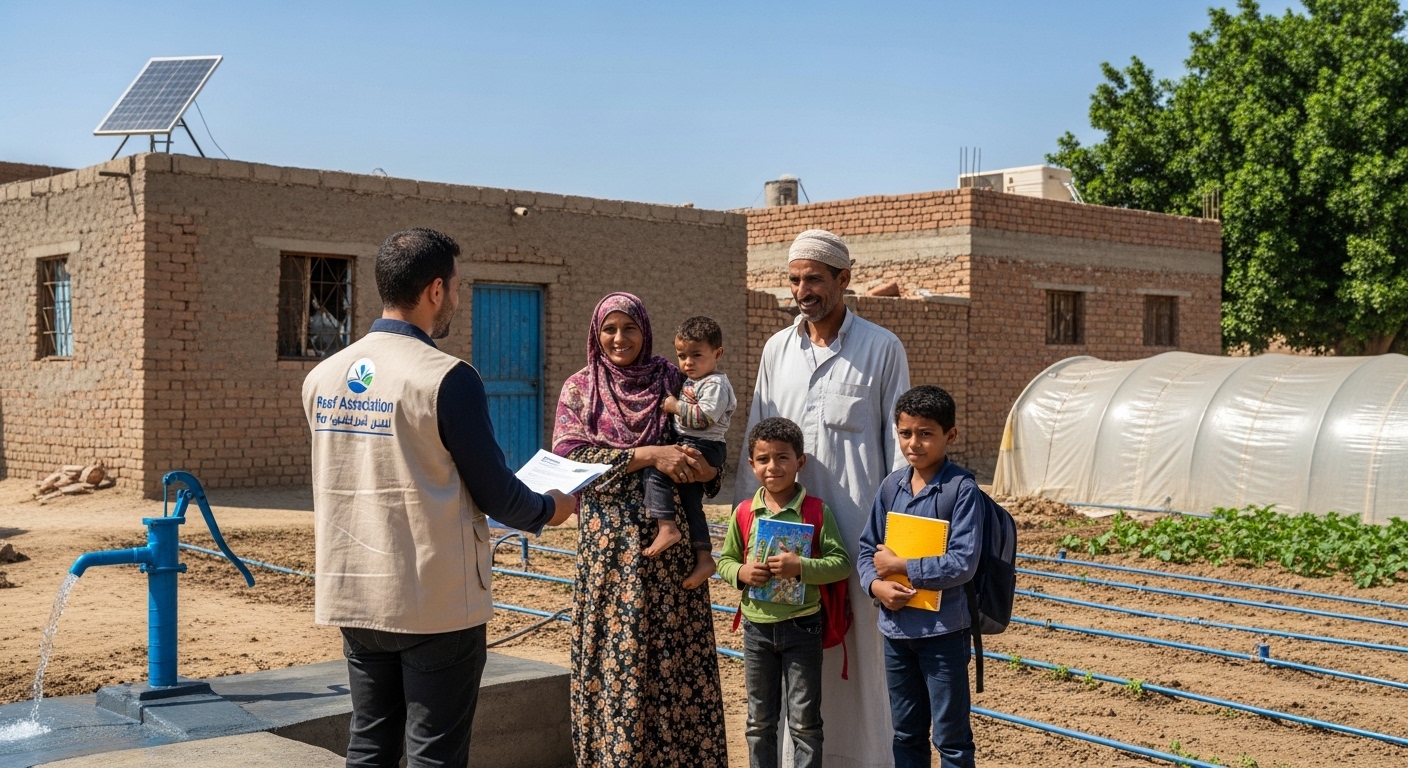 كيف تساهم التبرعات الخيرية في تحسين حياة الأسر المحتاجة ودعم التنمية الريفية؟