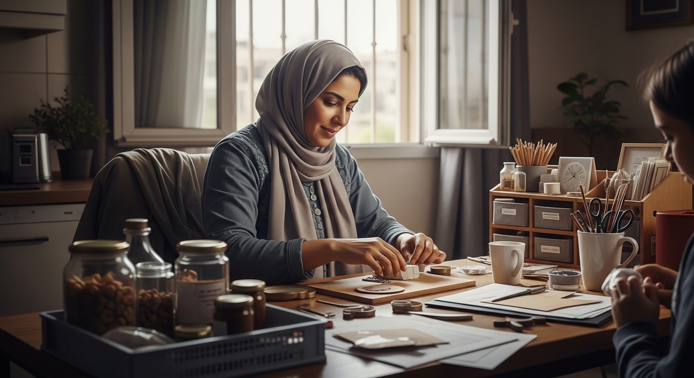 أفضل مشاريع منزلية للنساء بدعم جمعية ريف لتنمية الأسر المنتجة